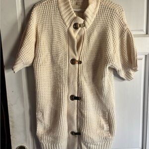Michael Kors Cream Cardigan Sweater